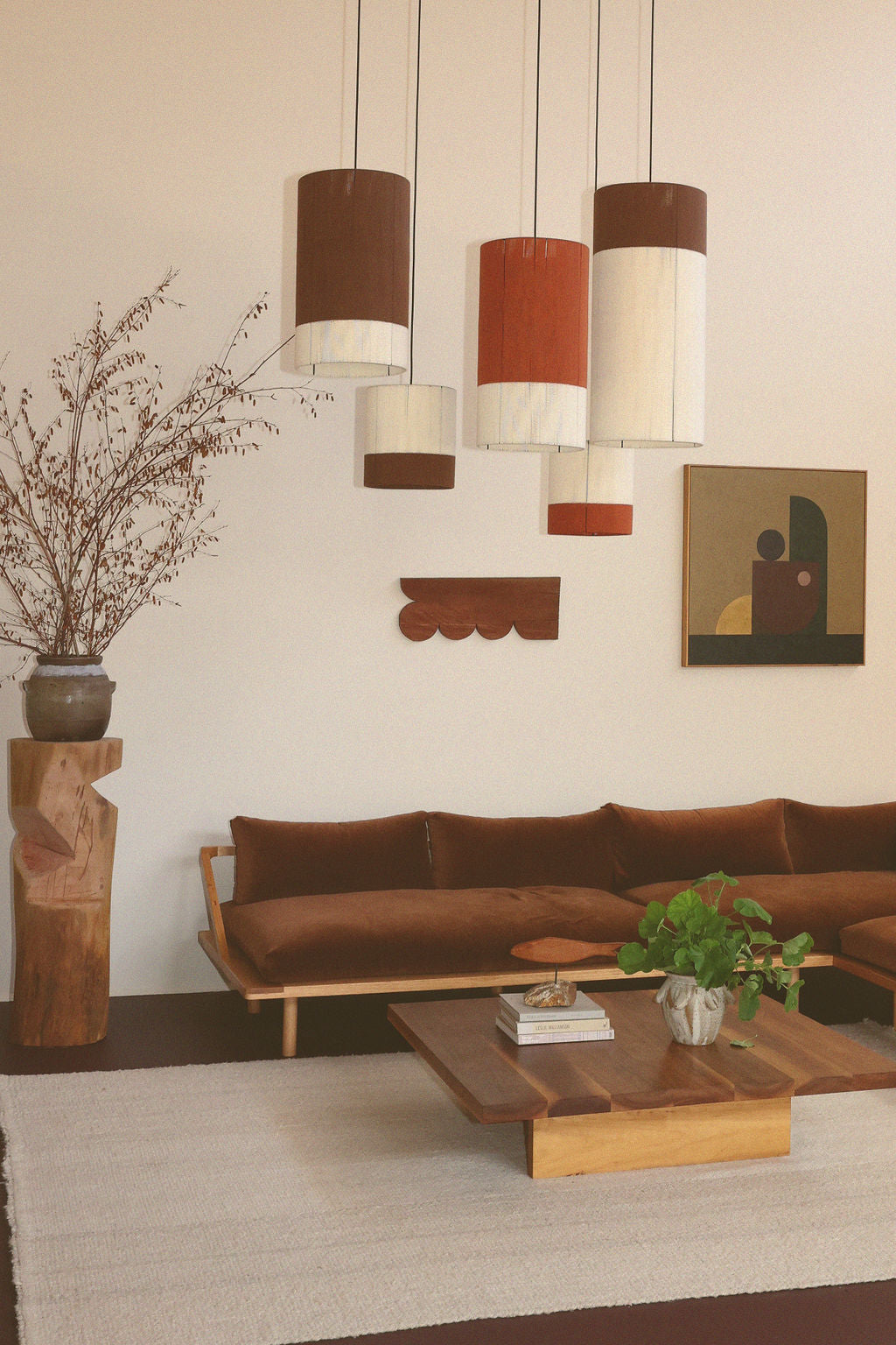 Luz Weavers | Warm White & Rust