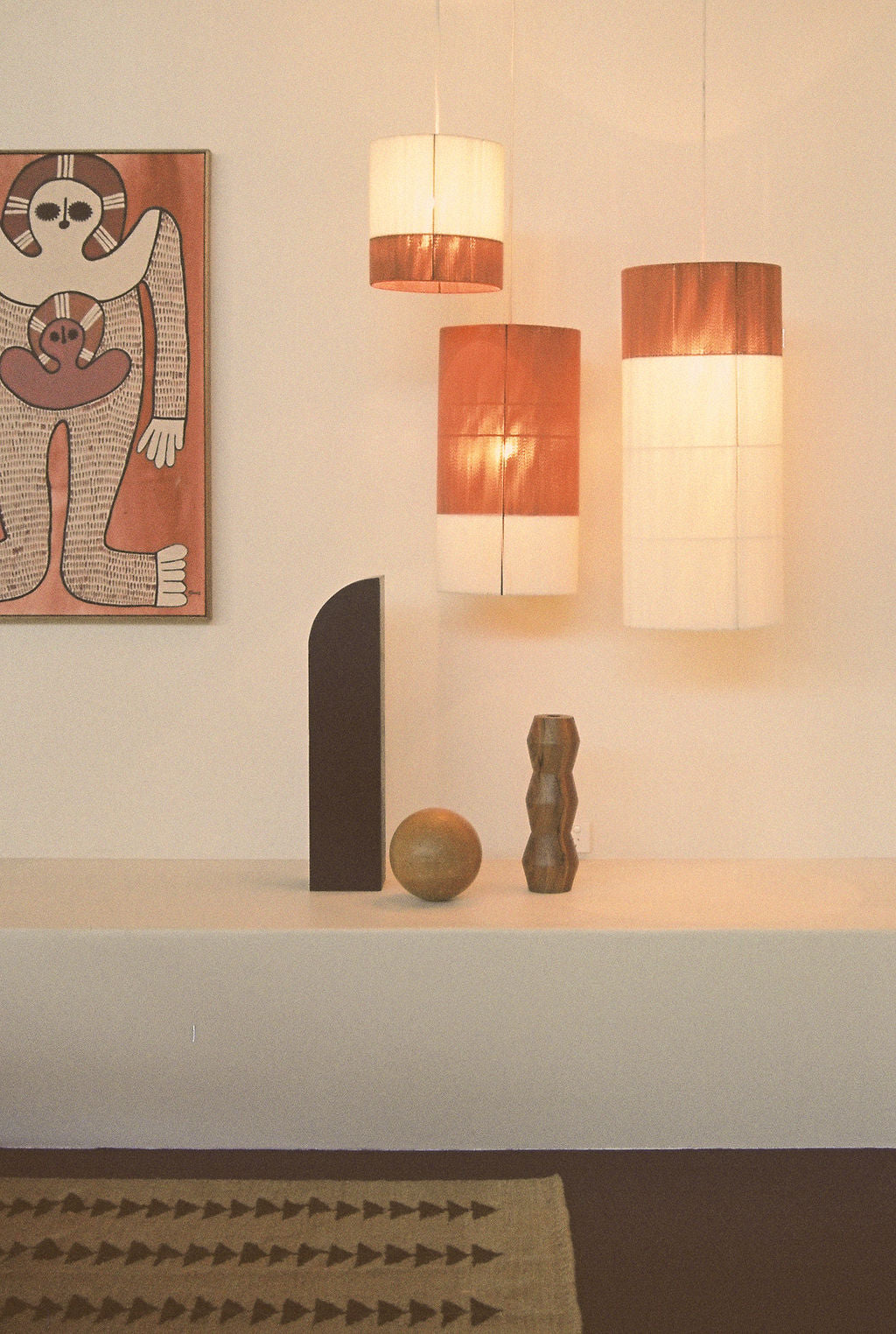 Luz Weavers | Warm White & Rust